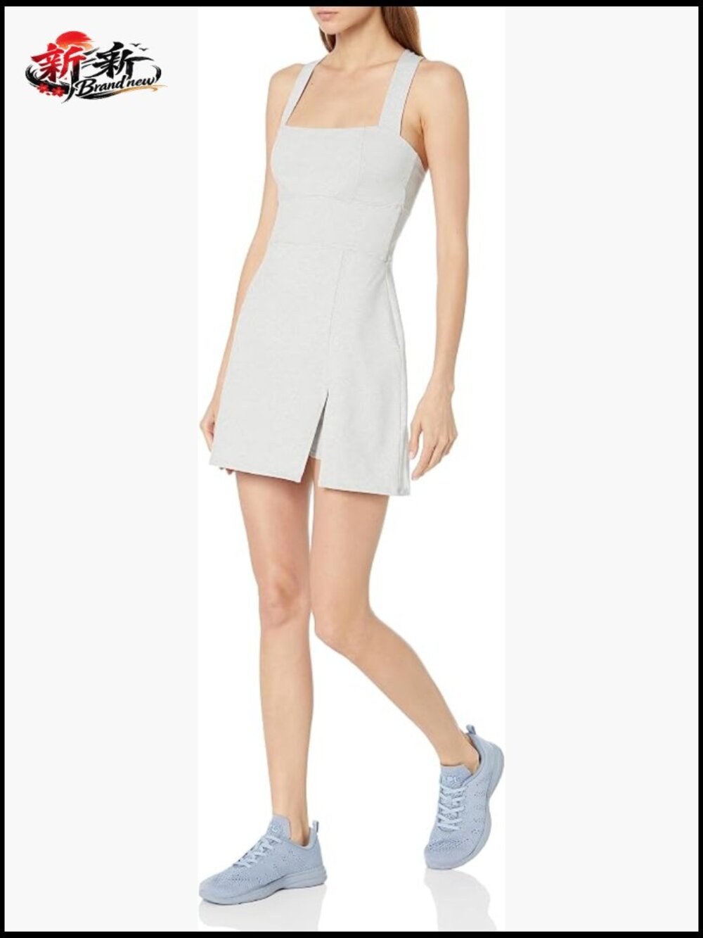 Women's Sheath Tennis Dress with Built-In Shorties